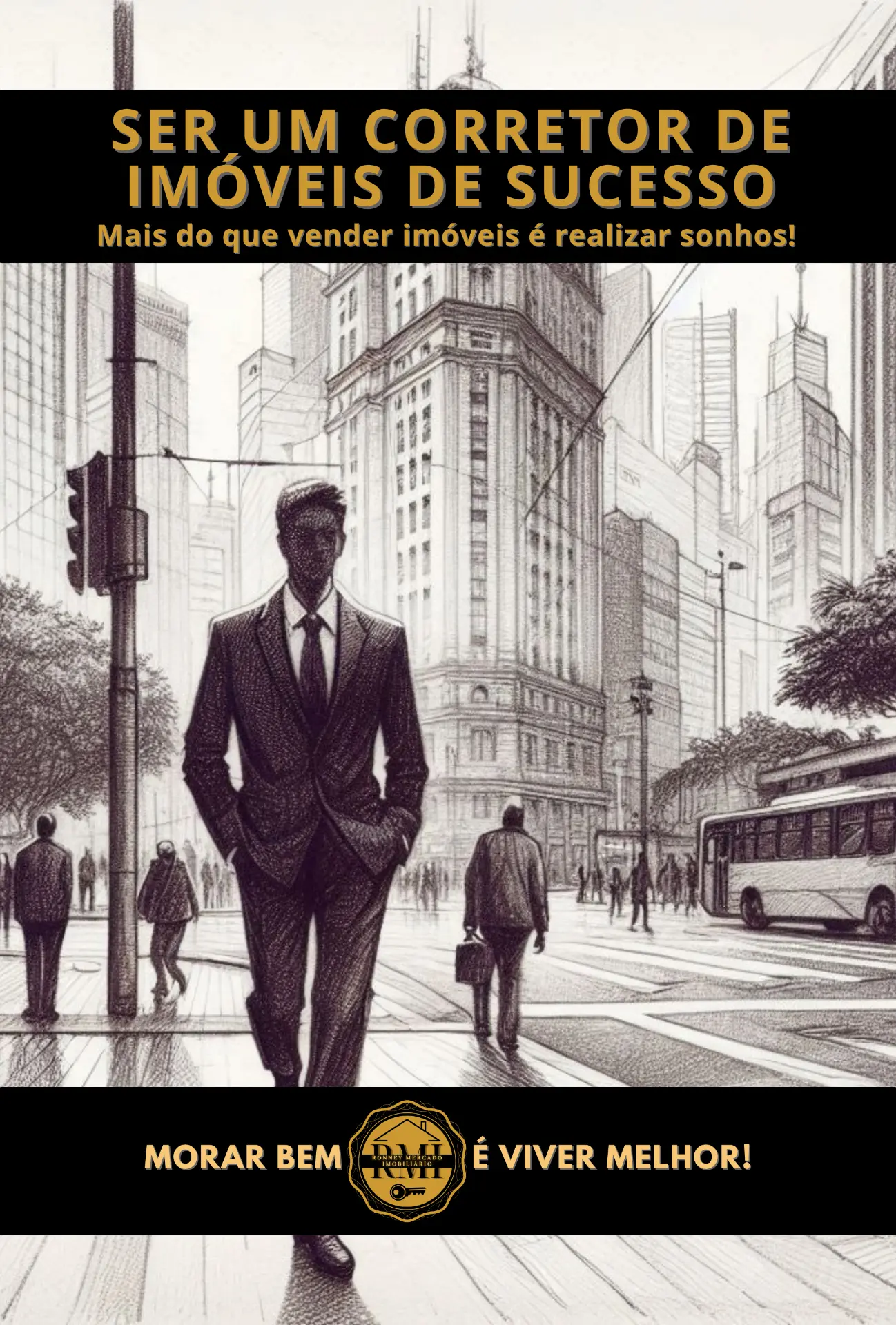 Capa do livro Ser um Corretor de Imóveis de Sucesso